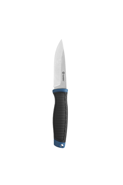 Ніж фіксований туристичний Ganzo G806 (9.8 см) 8CR14 / PP+TPR блакитний з чохлом 58753 фото