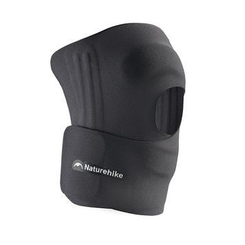Бандаж на коліно туристичний полегшений Naturehike Qingyue CNK2650DS015, L&ndash;XL, чорний