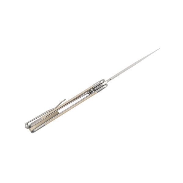 Ніж складаний кишеньковий SRM Enso 131M-GT (7.4 см) 14C28N / G10 білий
