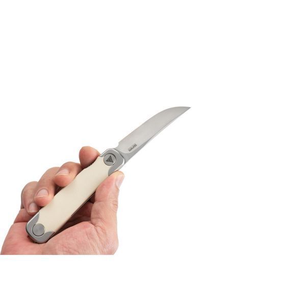 Ніж складаний кишеньковий SRM Enso 131M-GT (7.4 см) 14C28N / G10 білий