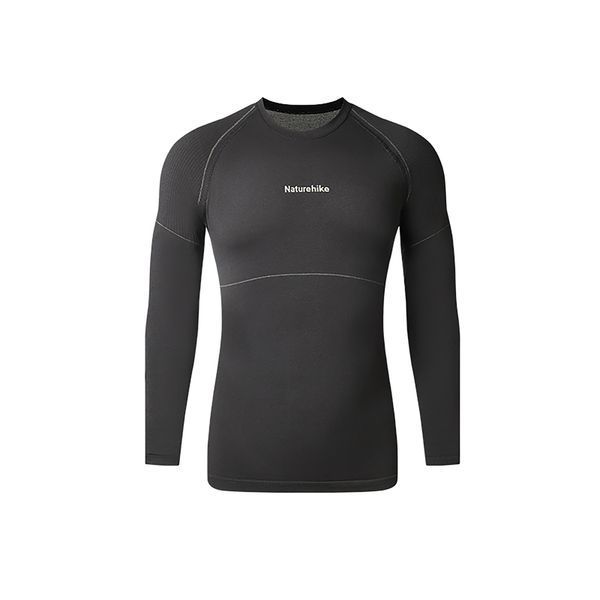 Комплект термобілизни чоловічої Naturehike CYY2342GC010, демісезон, розмір XXL, графіт 67737 фото