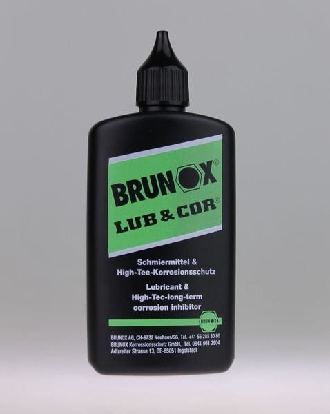 Мастило і консервація зброї, крапельний дозатор Brunox Lub & Cor 100ml 44232 фото