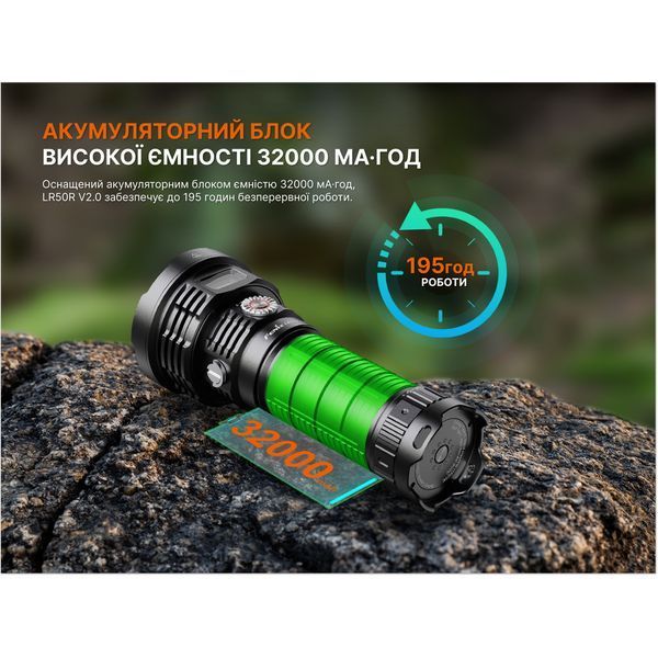 Ліхтар ручний Fenix LR50R V2.0 74589 фото