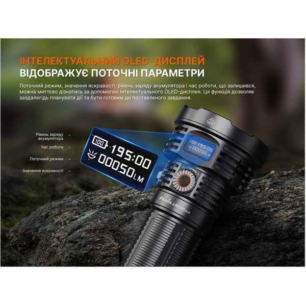 Ліхтар ручний Fenix LR50R V2.0 74589 фото