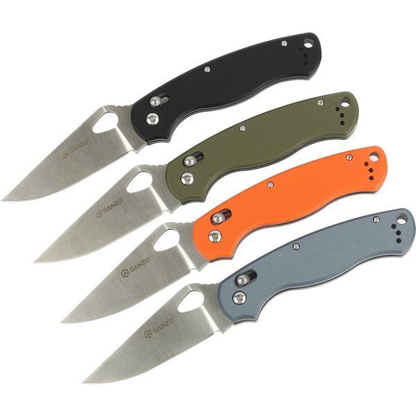 Ніж складаний туристичний Ganzo G729 (8.7 см) 440C / G10 зелений 44675 фото