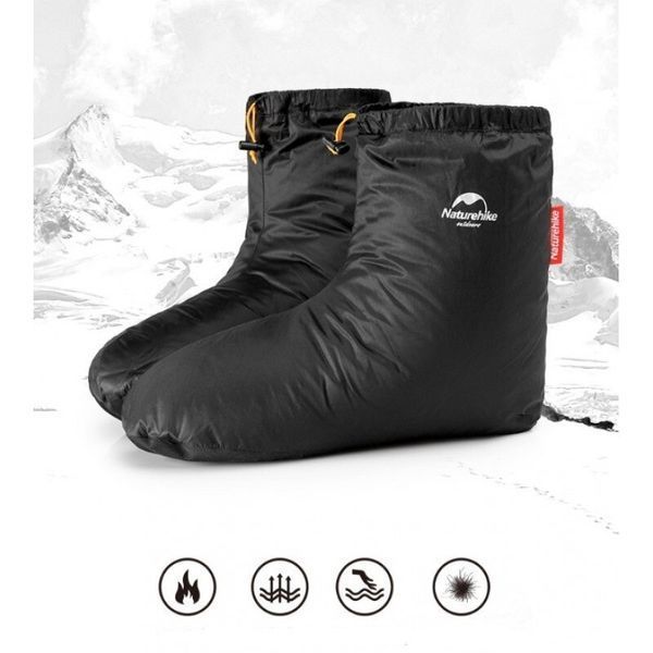 Черевики на гусячому пуху&nbsp;Naturehike NH18S023-T, розмір М, чорні