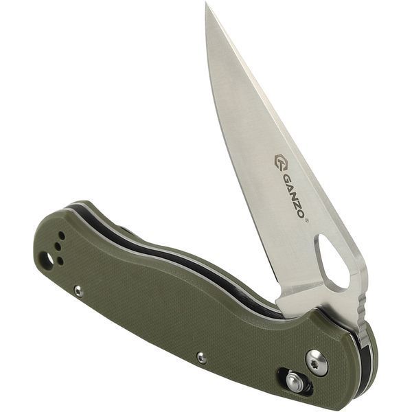 Ніж складаний туристичний Ganzo G729 (8.7 см) 440C / G10 зелений 44675 фото
