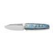 Ніж складаний туристичний Weknife Hull (9.9 см) Bohler M390 / Titanium синій
