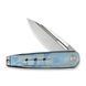 Ніж складаний туристичний Weknife Hull (9.9 см) Bohler M390 / Titanium синій