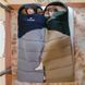 Спальник з капюшоном Naturehike Sunny Day PL02 U250 CNK2550WS028, (8,5&deg;C), правий, коричнево-зелений