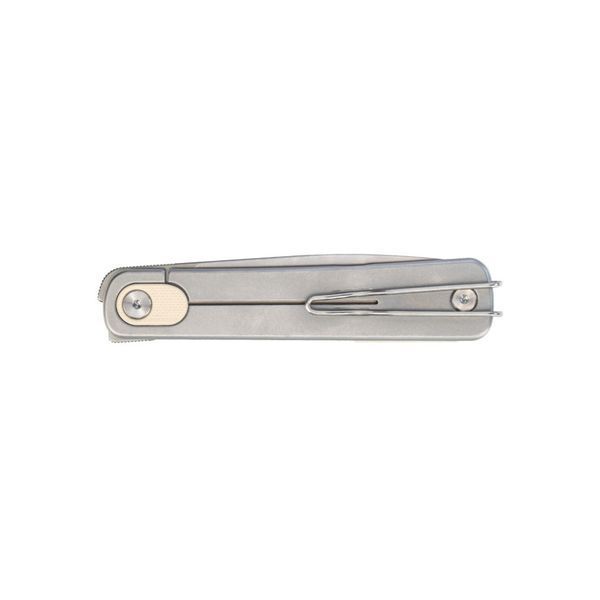 Ніж складаний туристичний SRM Palfrey 135L-GT (8.3 см) 14C28N / G10 білий