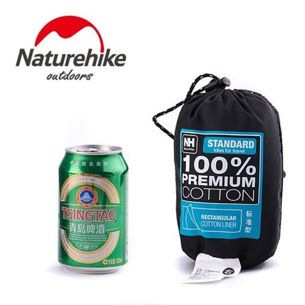 Підкладка для спального мішка Naturehike NH15S012-D, бавовна, синій 71471 фото